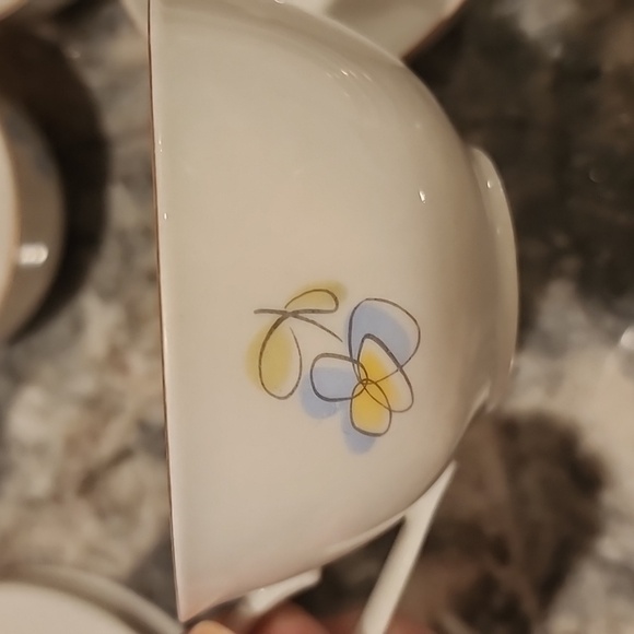 Vintage Fine German China Set For 4 - Picture 12 of 13